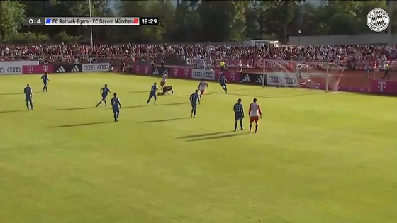 Bayern Munich beat FC Rottach-Egern 27-0 in a friendly match at Bayern's training camp in Tegernsee, Germany on Tuesday. [ONE FOOTBALL] 
