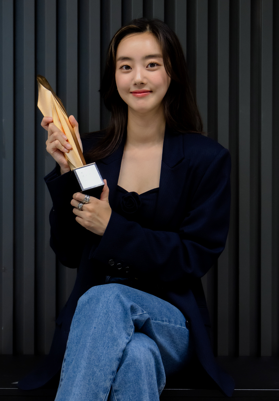 Actor Park Se-wan, winner of the Best Supporting Actress award at the 59th Baeksang Arts Awards' film section [BAEKSANG ARTS AWARDS ORGANIZING COMMITTEE]