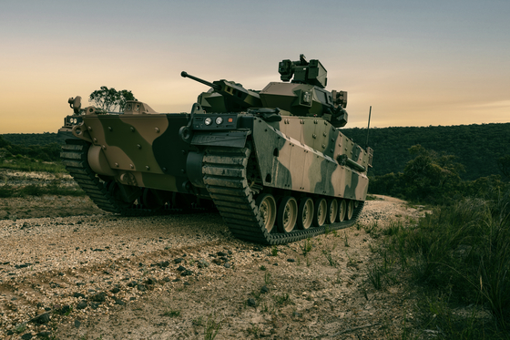 The AS-21 Redback, an infantry fighting vehicle developed by Korean defense company Hanwha Aerospace, won the contract for the Australian Army's Land 400 Phase 3 project, according to Canberra's defense industry minister on Thursday. [HANWHA AEROSPACE]