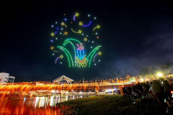 Muju Firefly Festival in Muju County, North Jeolla. [MUJU COUNTY]