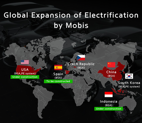 Hyundai Mobis manufacturing facilities overseas [HYUNDAI MOBIS]