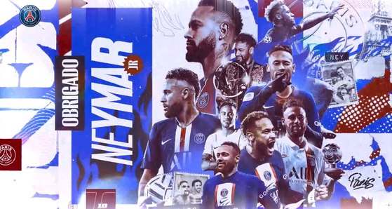Neymar leaves Paris Saint-Germain after six seasons with the French club. [ONE FOOTBALL]