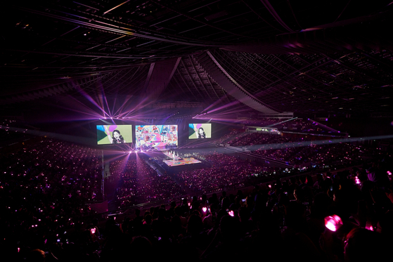 Taeyeon of Girls' Generation during a concert in Singapore [SM ENTERTAINMENT]