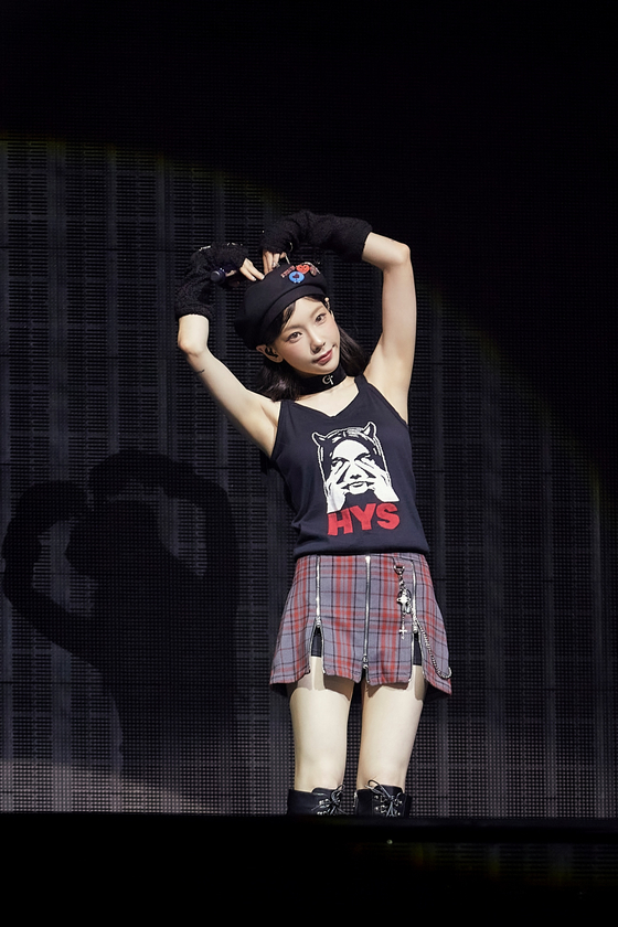 Taeyeon of Girls' Generation during a concert in Singapore [SM ENTERTAINMENT]