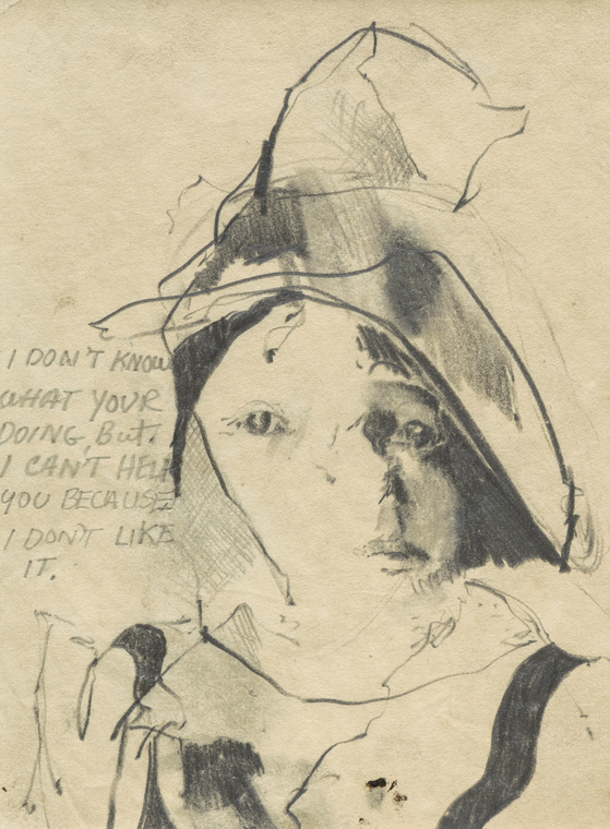 ″Untitled″ (c. 1960s) by Choi Wook-kyung [KUKJE GALLERY]