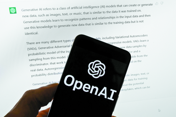 Generative AI is increasingly becoming a part of people's daily lives. [AP/YONHAP]