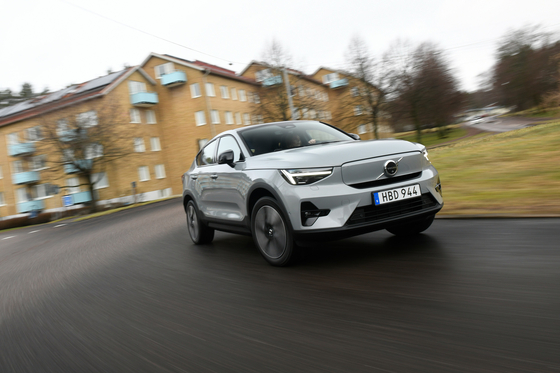 The updated Volvo C40 Recharge, the Swedish brand's first all-electric vehicle [VOLVO CAR KOREA]