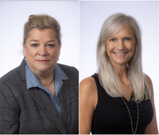 From left: Laura Parks, executive vice president of commercial operations at Matica Biotechnology; Heather N. Sugrue, vice president of alliance management [CHA BIOTECH]