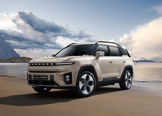 KG Mobility's Torres EVX, the electric version of the Torres SUV [KG MOBILITY]  