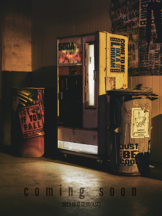 The first teaser image for boy band E'Last's fifth EP was released on Monday. [E ENTERTAINMENT]