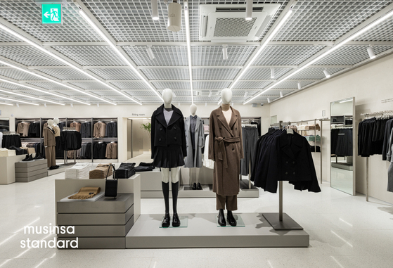 The women's section of Musinsa Standard's new Daegu store [MUSINSA]