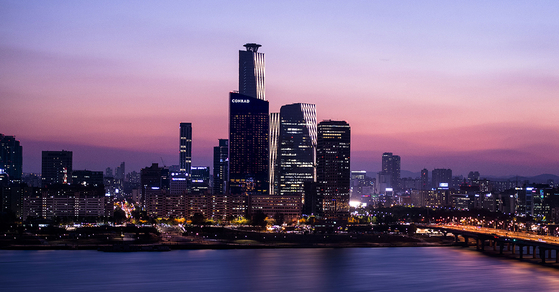 Conrad Seoul, a 5-star hotel located in Yeouido, western Seoul [SCREEN CAPTURE]