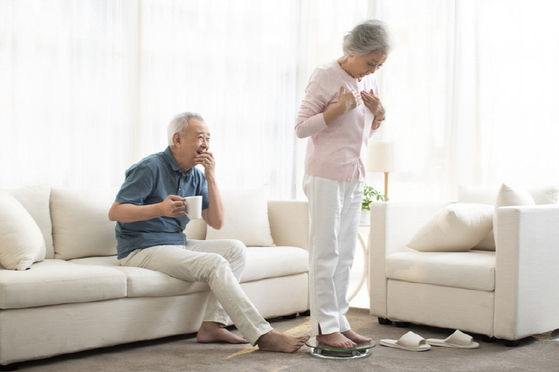 Nearly 7 million people aged above 65 will receive a monthly basic pension of 334,000 won ($250) in 2024. [GETTY IMAGES]