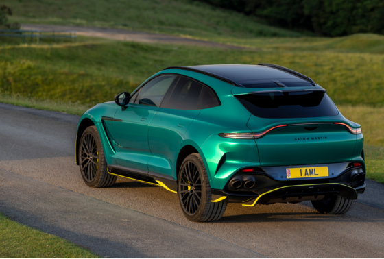 The rear of the DBX707 [ASTON MARTIN SEOUL]