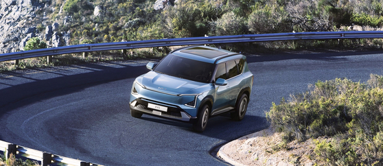 Kia unveiled the EV5 for the first time at the Chengdu Motor Show held in Western China International Expo City on Aug. 25. [KIA]