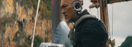 A scene from ″The Creator,″ the latest science fiction film from Disney [WALT DISNEY COMPANY KOREA]