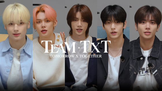Boy band Tomorrow X Together [BIGHIT MUSIC]