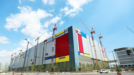 Samsung Electronics chip production site in Pyeongtaek, North Gyeongsang [JOONGANG PHOTO]
