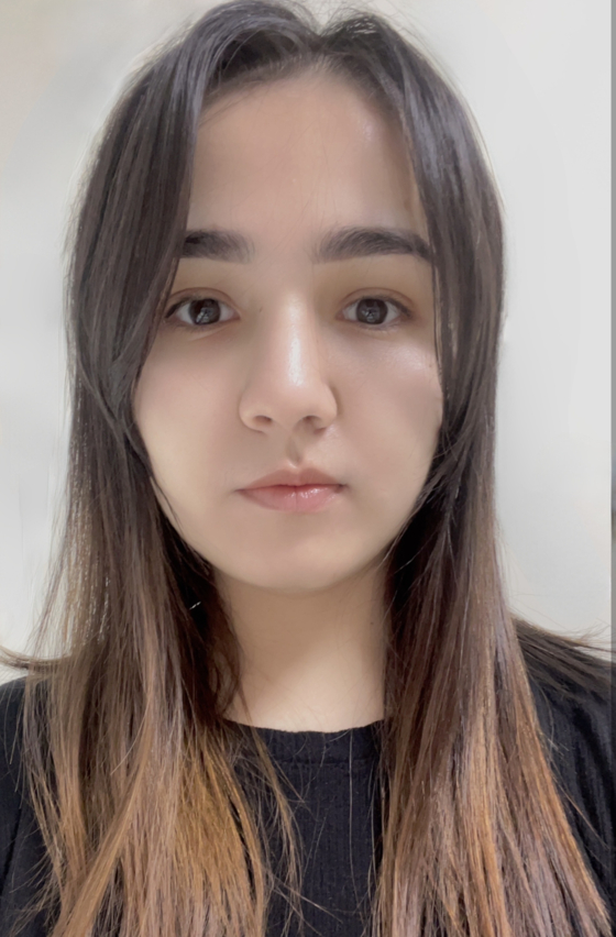 Student reporter Mukaddam Isomova 