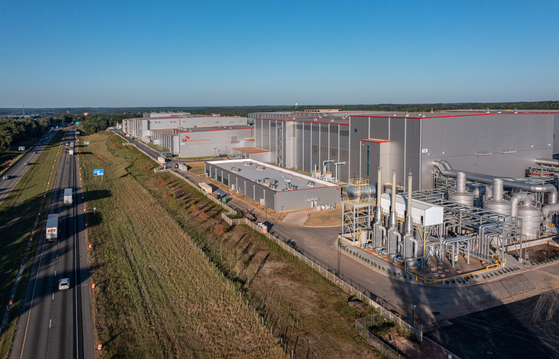 SK On's battery plant in Georgia. [SK ON]