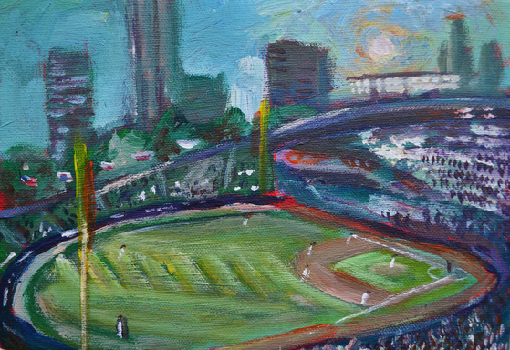 Jamsil Baseball Stadium in southern Seoul  [ANDY BROWN]