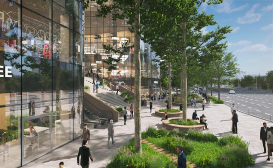 Computer rendered images of the new Hoam Art Hall building and surrounding area. [SEOUL METEROPOLITAN GOVERNMENT]
