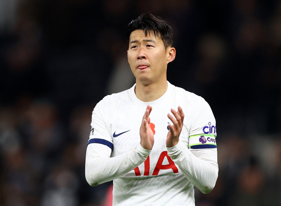Son Heung-min  [REUTERS/YONHAP]