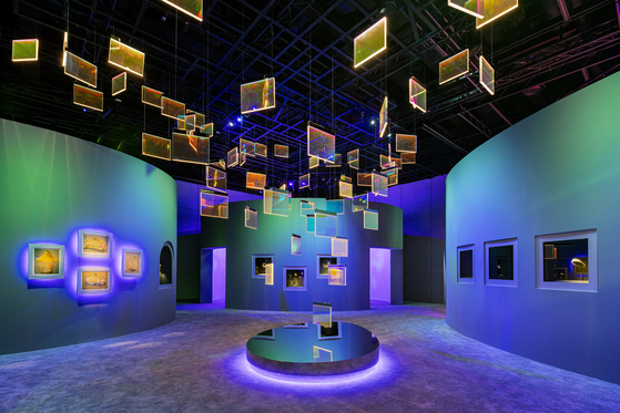 A view of Van Cleef & Arples' exhibit in Seoul's D Museum in Seongsu-dong, eastern Seoul. The exhibition, titled “Van Cleef & Arpels: Time, Nature, Love,” runs from Nov. 18 to April 14, 2024. [VAN CLEEF & ARPELS] 
