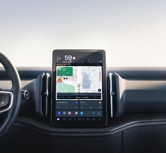 TMAP service in the EX30 [VOLVO CARS KOREA]