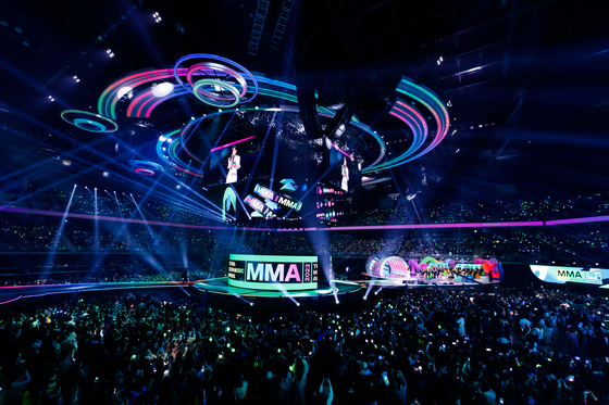 The Melon Music Awards 2023 was held at Inspire Arena in Incheon on Saturday. [KAKAO ENTERTAINMENT]