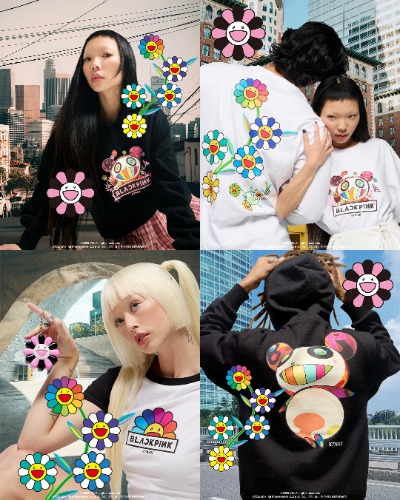 Product images of Takashi Murakami X Blackpink collaboration [NTWRK]