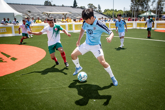 Korea at the Sacramento 2023 Homeless World Cup. [HOMELESS WORLD CUP]
