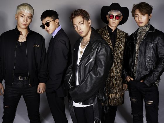Seungri, far left, quit his bang Big Bang in March 2019 [YG ENTERTAINMENT]