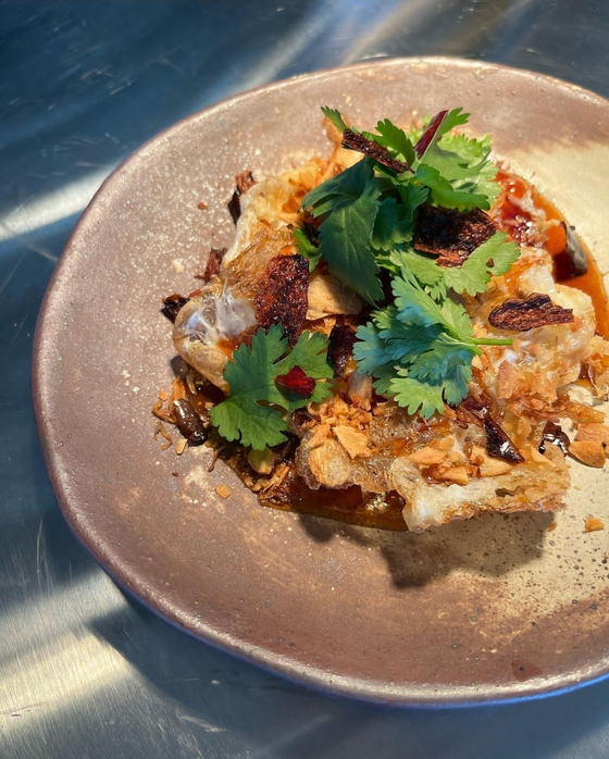Dish at Thai restaurant Horapa in Jongno District, central Seoul [SCREEN CAPTURE]