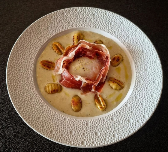 Dish at French bistro Essense in Seocho District, southern Seoul [SCREEN CAPTURE]