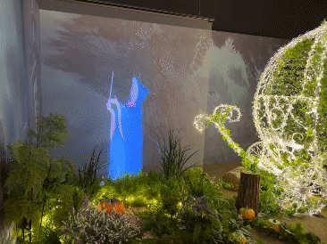 Cinderella's theme at Disney's 100th Anniversary Pop-up: House of WISH [WALT DISNEY COMPANY KOREA]