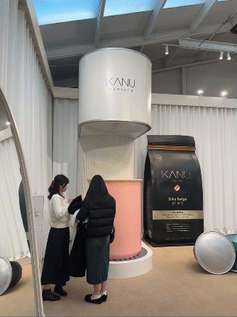 Inside the Kanu On The Table pop-up [SEO JI-EUN]