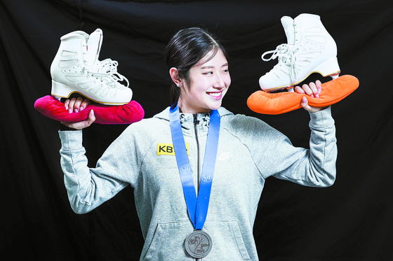 Lee Hae-in poses during an interview with the Joongang Ilbo at the AT Sports Building in Gangnam, western Seoul on March 31. [JOONGANG ILBO] 