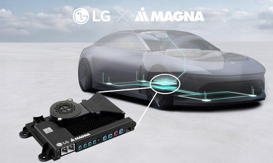 LG Electronics and Magna's integrated module for an in-vehicle infotainment system and advanced driver assistance system [LG ELECTRONICS]