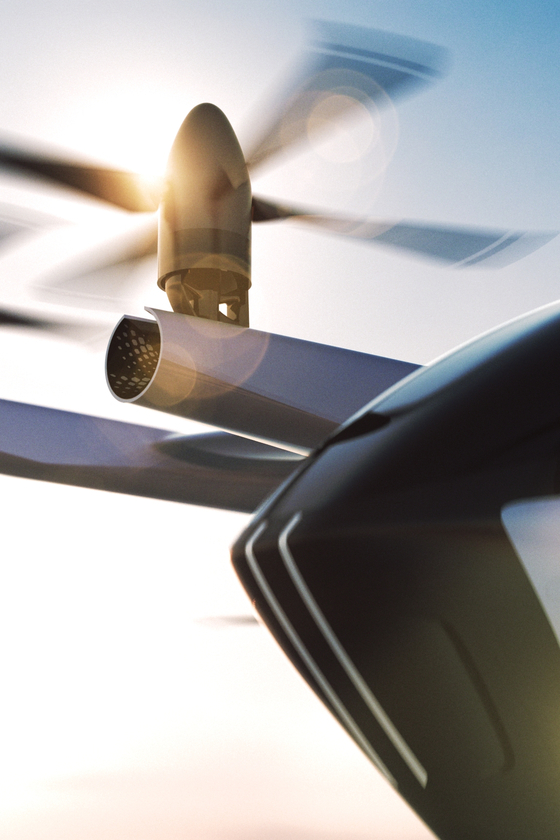 A teased image of Supernal's flying taxi [HYUNDAI MOTOR]