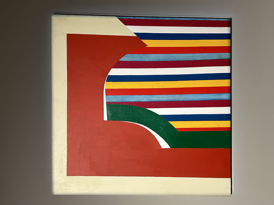 ″Hereditarius No. 2-68″ (1968) by Park Seo-bo [SHIN MIN-HEE]