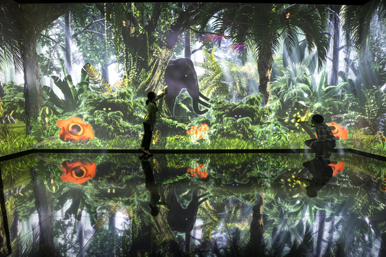 Discovery Naturescape in Hwaseong, Gyeonggi has three concepts implementing various natural landscapes. [KIM KYUNG-BIN]