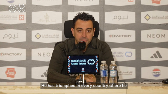 FC Barcelona head coach Xavi. [ONE FOOTBALL]