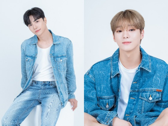 Taehwan, left, and Hyesung of boy band Vanner [KLAP ENTERTAINMENT]