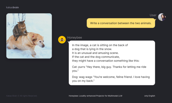 Kakao Brain's multimodal source code "Honeybee" was released on the open-source platform Github on Friday. [KAKAO BRAIN]