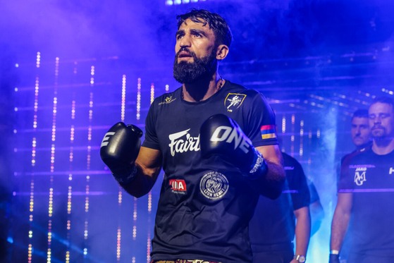 Marat Grigorian faces Belarus's Chingiz Allazov at ONE Fight Night 13 in August 2023. [ONE]