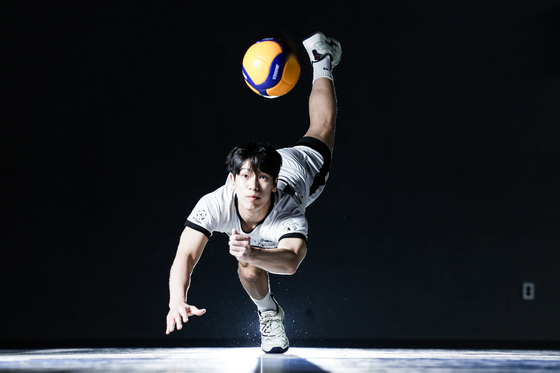 Cheonan Hyundai Capital Skywalkers libero Park Kyeong-min [JOONGANG ILBO] 