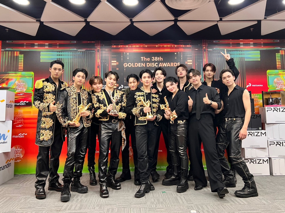 Boy band Seventeen. [PLEDIS ENTERTAINMENT]