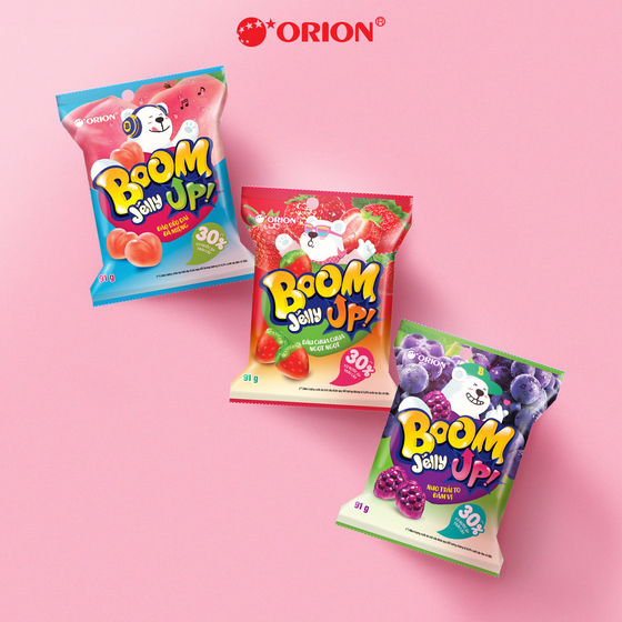 A heat-resistant jelly developed and produced by Orion [ORION VIETNAM]