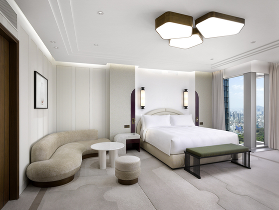 The Master Suite at Josun Palace in Gangnam district, southern Seoul [JOSUN HOTELS & RESORTS] 